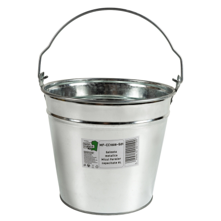 Constructii - Galeata metalica Micul Fermier, 8L G01