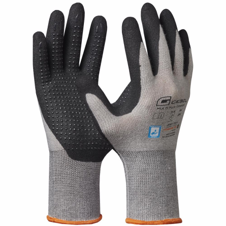 Gebol 709578, Manusi de protectie Multi Flex Comfort, din fibra de vascoza, poliester si elastan, acoperire din spuma de nitril, uz profesional, marimea 10/XL [1]