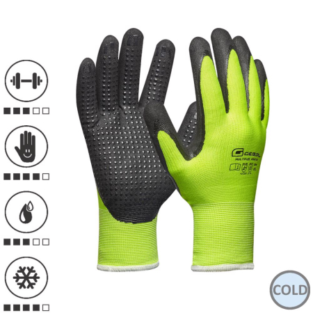 Organizare depozitare, protectie - Gebol 709597, Manusi de protectie Multi Flex Winter, din poliester si captuseala din poliacrilic, acoperire din spuma de nitril, uz profesional, marimea 10/XL