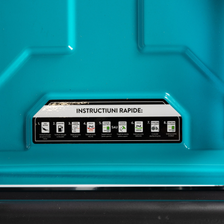 Generator Detoolz 5.5kW 2P230 B4T pornire electrica 25L cu roti G02 [25]