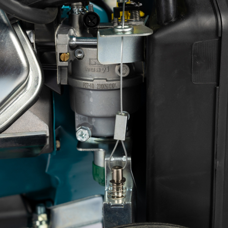 Generator Detoolz 5.5kW 2P230 B4T pornire electrica 25L cu roti G02 [14]