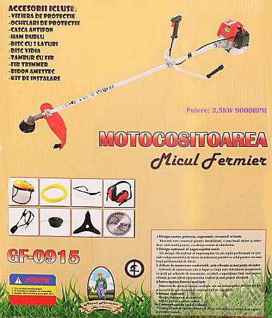 Motocoasă pe benzină 712 cu 8 accesorii 4,76 CP [1]