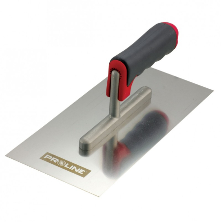 Gletiere - GLETIERA INOX CU MANER GUMAT 270X130MM