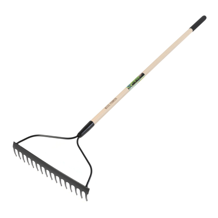 Gradinarit - Grebla 16 dinti, maner lemn, 1500mm