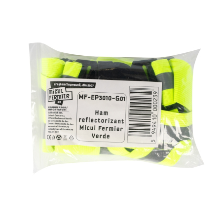 Accesorii Constructii - Ham reflectorizant Micul Fermier, Verde