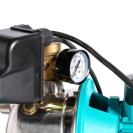 Hidrofor Detoolz 0.75 kW, debit 3300l/h, inaltime de pompare 45m, carcasa pompa inox, volum butelie 50 litri [4]