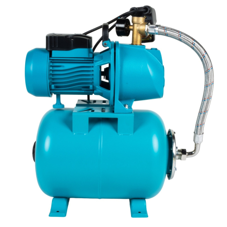 Hidrofor Detoolz 0.9 kW, debit maxim 2280l/h, inaltime maxima de pompare 40m, corp pompa fonta, butelie 24L, ejector [7]