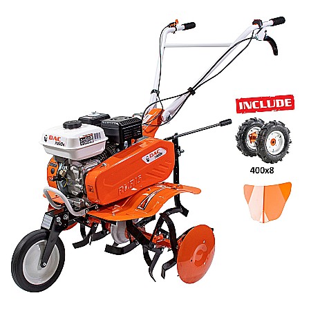 Întreținere casă și fermă - Motosapa DAC 7000K + roți cauciuc 4.00-8 + rariță + set contragreutăți 10 kg