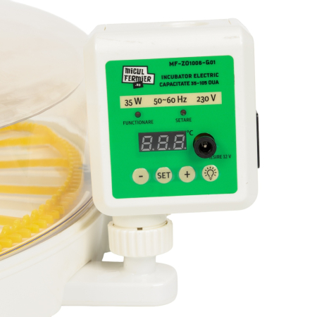 Incubator electric Micul Fermier capacitate 35-105 oua [2]