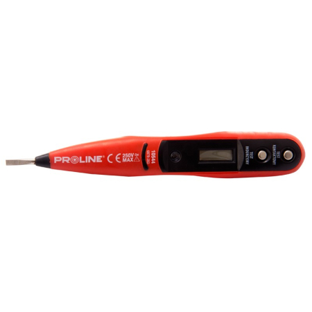Scule de mana - INDICATOR TENSIUNE CU ECRAN LCD SI BEC 12-220V / 160MM