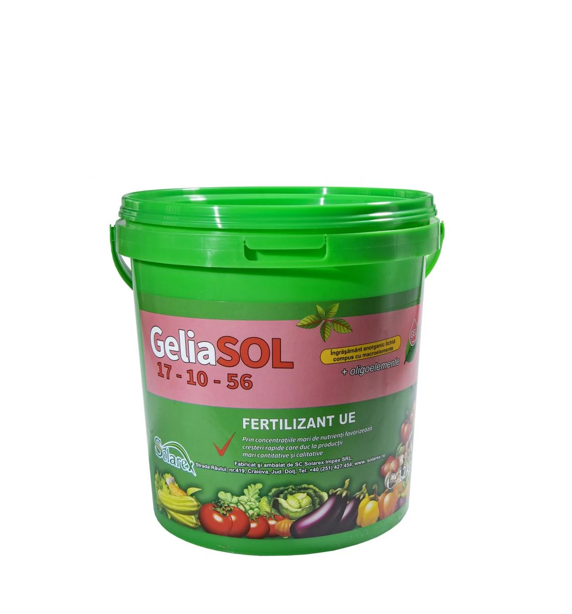 Îngrășăminte foliare gel - Îngrășământ Geliasol TC 17-10-56+ Me