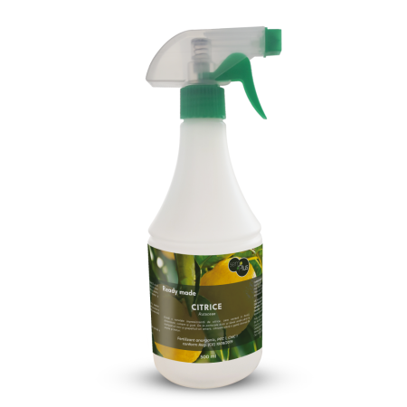 Agricultura ecologică - Îngrășământ lichid premium Ready-Made cu pulverizare pentru citrice