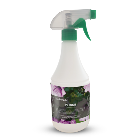 Agricultura ecologică - Îngrășământ lichid premium Ready-Made cu pulverizare pentru petunii
