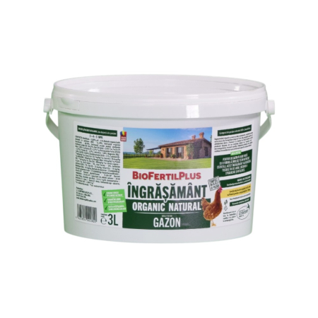 Agricultura ecologică - Îngrășământ organic pentru gazon, BioFertilPlus