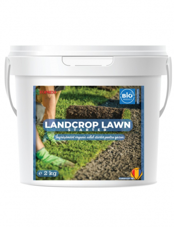 Îngrășăminte Gazon și Conifere - Îngrășământ pentru gazon Landcrop Lawn Starter-2 kg