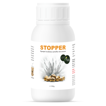 Agricultura ecologică - Inhibitor bio împotriva încolțirii cartofilor de consum, Stopper