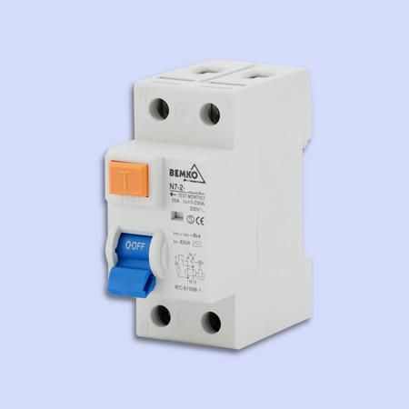 Casă - INTRERUPATOR DIFERENTIAL MONOFAZAT 2P / 63A / 100MA