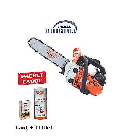 Motoferăstrău RURIS 142 + lanț ruris + ulei 1L [0]