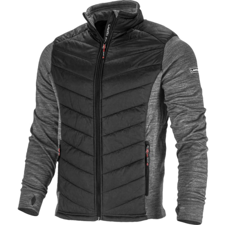 Organizare depozitare, protectie - JACHETA CU IMPRIMEU SI MATLASARE / GRI-NEGRU - L