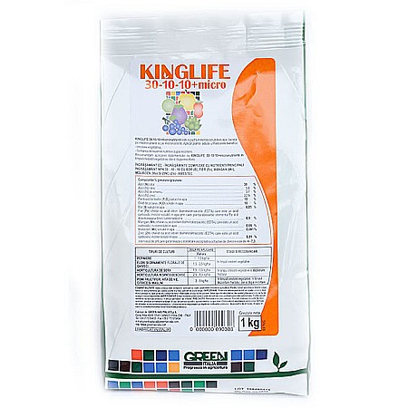 Îngrășăminte - Îngrășământ Kinglife 30-10-10+Micro