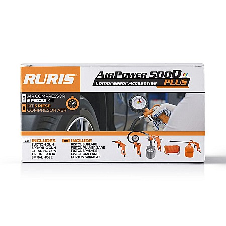 Întreținere casă și fermă - Kit accesorii compresor RURIS AirPower 5000PLUS