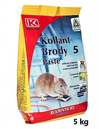 Antidaunatori - Otravă șoareci și șobolani Kollant Brody 5.0 Paste