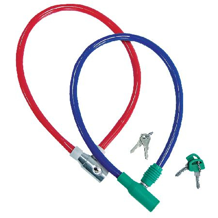 Constructii - LACAT ANTIFURT CU CHEIE 550MM / INCHIZATOR PLASTIC