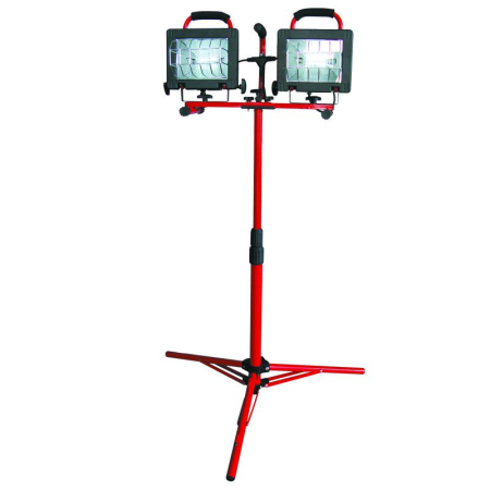 Casă - LAMPA HALOGEN PORTABILA CU STATIV COMPLEX 2X500W / 220V