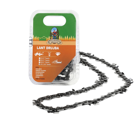 Drujbe si accesorii - Lant drujba Micul Padurar, lungime 14'', pas 3/8'', grosime 1.3mm, 50 pinteni, 25 dinti, semi-chisel