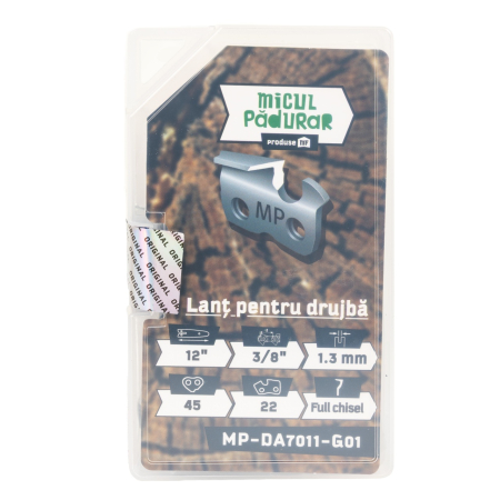 Lant Micul Padurar, 12'' 3/8'' 1.3mm 45P 22D full-chisel [1]