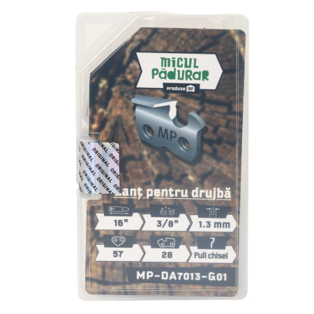 Lanturi si lame - Lant Micul Padurar, 16'' 3/8'' 1.3mm 57P 28D full-chisel