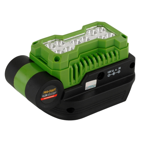 LL20 PROCRAFT – Reflector LED portabil pe acumulator LL20 PROCRAFT 500 lumeni, NU contine acumulator si incarcator [3]