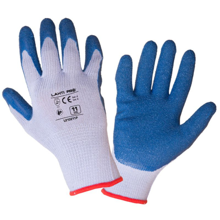 Protectia mainilor - MANUSA LATEX CU POLIESTER TESUTA - 8