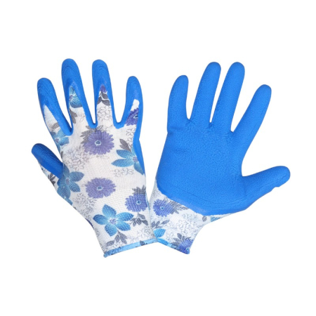 Organizare depozitare, protectie - MANUSA LATEX CU POLIESTER TIP FLORAL - 9