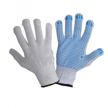 Manusi uzuale - MANUSA PICOURI VINIL CU POLIESTER-BUMBAC - 10