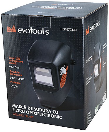 Mască sudură cu filtru optoelectric ETS [1]