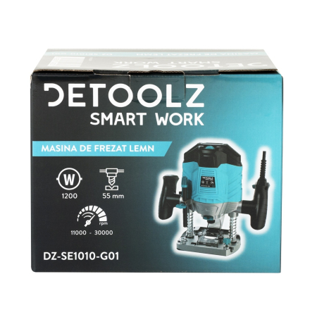 Masina de frezat lemn, Detoolz, 1200W 55mm, variator [6]