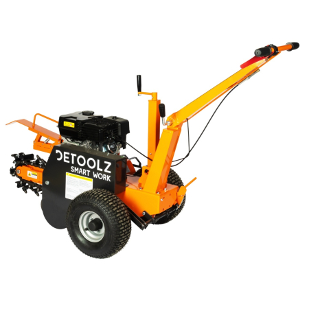 Masina de sapat santuri, Detoolz, 7 CP, 212 CC, benzina 4T, adancime maxima 450 mm [2]