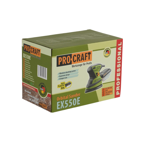 Masina de slefuit excentrica, 200W ProCraft EX550E [6]