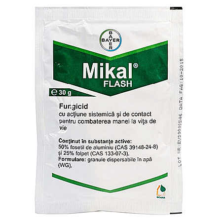 Viță de vie - Fungicid Mikal Flash