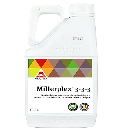 Îngrășăminte lichide - Biostimulator de creștere Millerplex 3-3-3