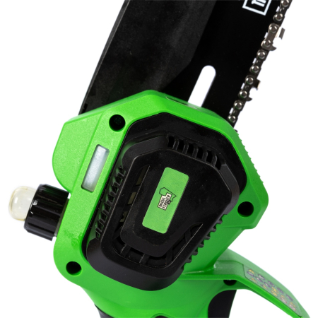 Mini drujba Micul Fermier, 20V, cu doua lame 6'' si 8'', doua lanturi [9]