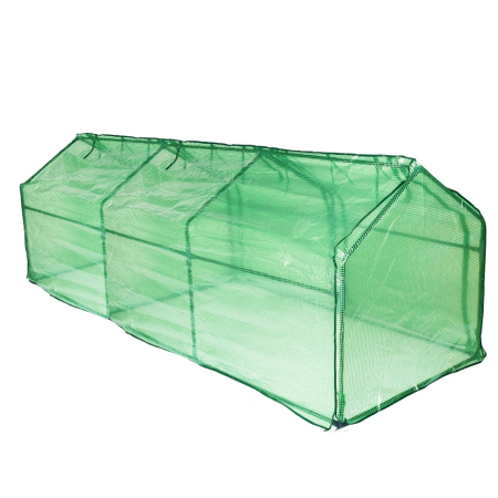 Sere si prelate - Mini-Sera Polietilena Micul Fermier 4 x 1 x 0.8m, densitate 140g/mp