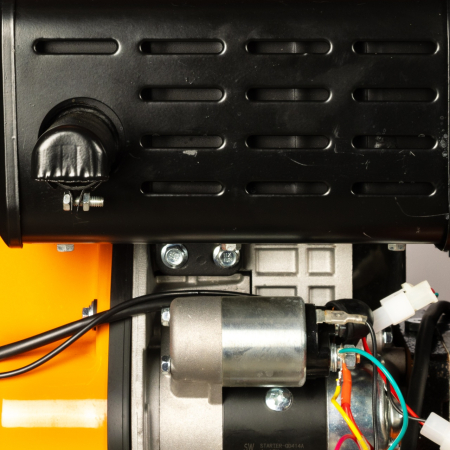 Mini tractor Detoolz, 17cp, 530cc, motor pe motorina 4T, 4X4, 4 viteze, pornire electrica, 2 cutii de viteze [1]