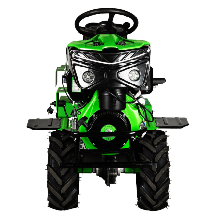 Mini tractor Micul Fermier, 17cp 530cc, motor pe motorina 4T, 4X4, 4 viteze, pornire electrica, 2 cutii de viteze, sistem hidraulic [11]