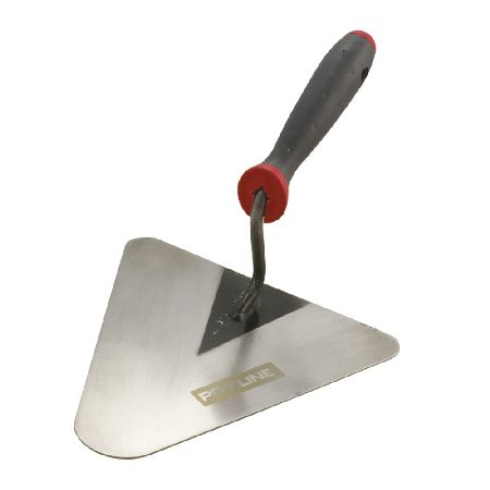 Mistrii - MISTRIE OTEL TRIUNGHIULARA CU MANER GUMAT 180X170MM