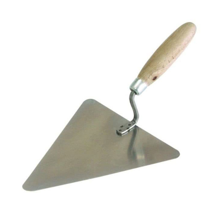 Mistrii - MISTRIE OTEL TRIUNGHIULARA CU MANER LEMN 220X210MM