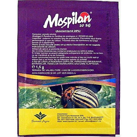 Legume - Insecticid Mospilan 20 SG