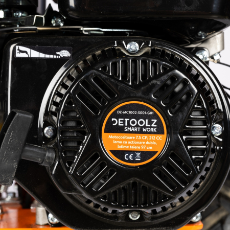 Motocositoare cu lama, 7.5CP, 212cc, benzina 4T, masa cosire dubla 97cm [18]