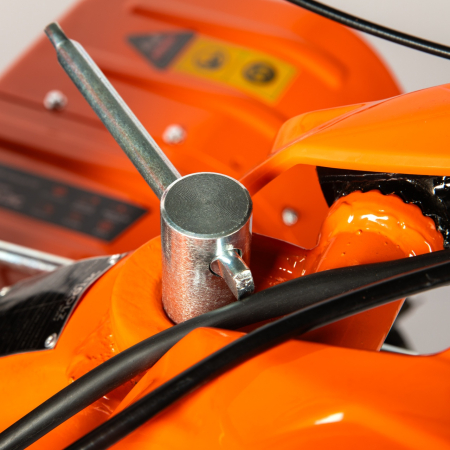 Motocultor Detoolz 11CP 418CC, motorina, 4T, 3 viteze, pornire electrica, cu roți [2]